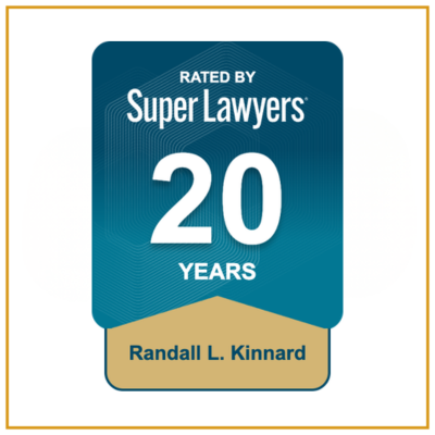 Randall Kinnard - Super Lawyers 20 Years